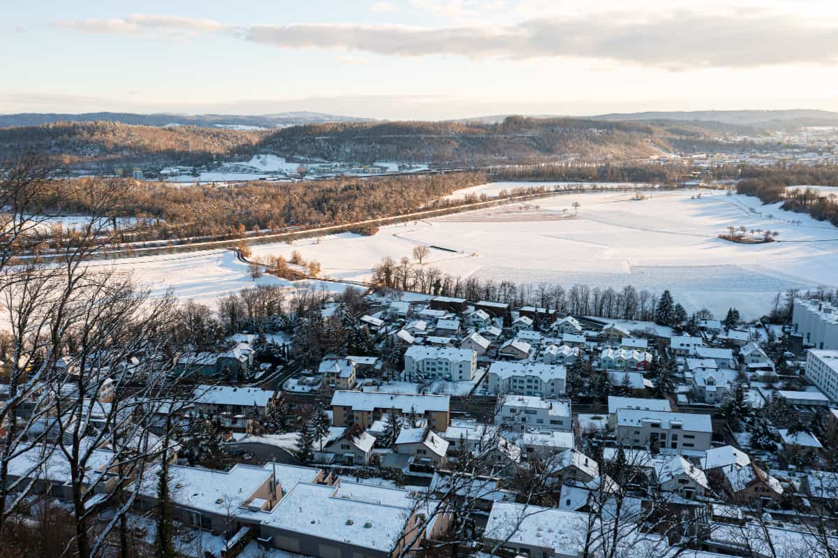 Projekt VISTARA Sugenreben 22 + 24 - Bild Erlinsbach Aussicht